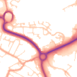 Daytime road noise heatmap for SP10 3TT