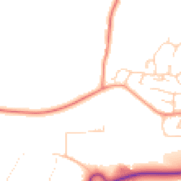 Daytime road noise heatmap for SP10 4AA