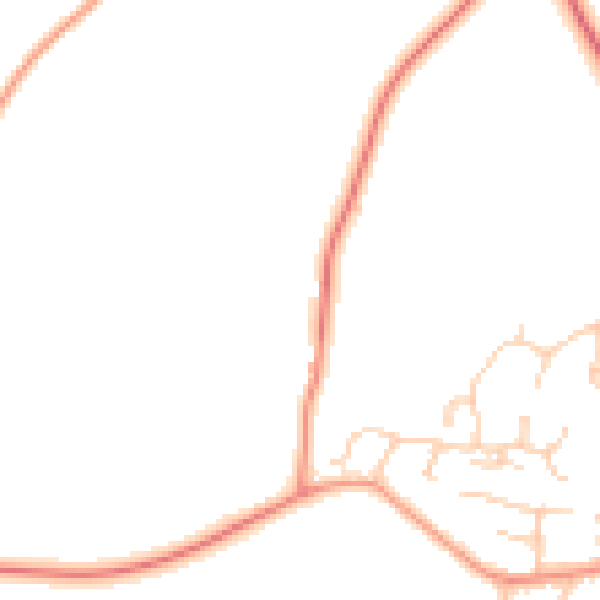 Daytime road noise heatmap for SP10 4AB