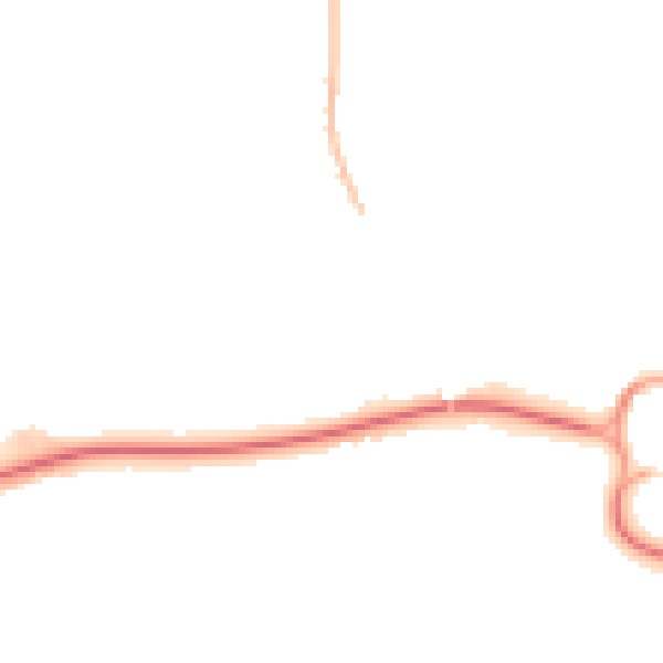 Night-time road noise heatmap for SP10 4AF