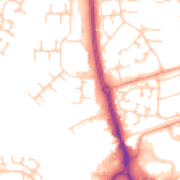 Daytime road noise heatmap for SP10 4BD