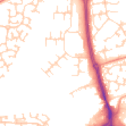 Daytime road noise heatmap for SP10 4BL