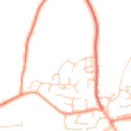 Daytime road noise heatmap for SP10 4EJ