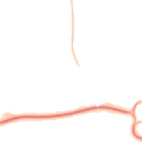 Night-time road noise heatmap for SP10 4HB