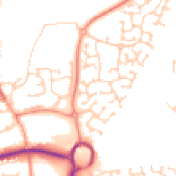 Daytime road noise heatmap for SP10 4LG