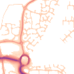 Daytime road noise heatmap for SP10 4LX