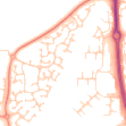 Daytime road noise heatmap for SP10 4NF
