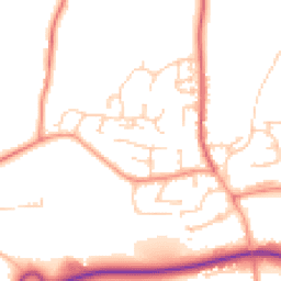 Daytime road noise heatmap for SP10 4RS