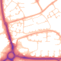 Daytime road noise heatmap for SP10 5DG