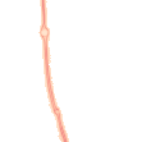 Night-time road noise heatmap for SP10 5JL