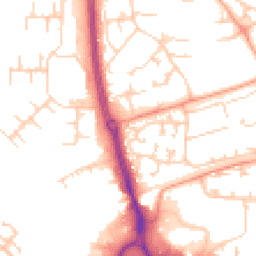 Daytime road noise heatmap for SP10 5PA