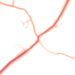 Daytime road noise heatmap for SP11 0AB