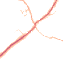 Daytime road noise heatmap for SP11 0AD