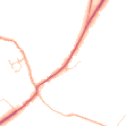 Daytime road noise heatmap for SP11 0AH