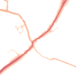 Daytime road noise heatmap for SP11 0AQ