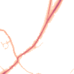 Daytime road noise heatmap for SP11 0AR