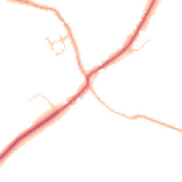Daytime road noise heatmap for SP11 0AU