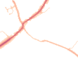 Daytime road noise heatmap for SP11 0AY