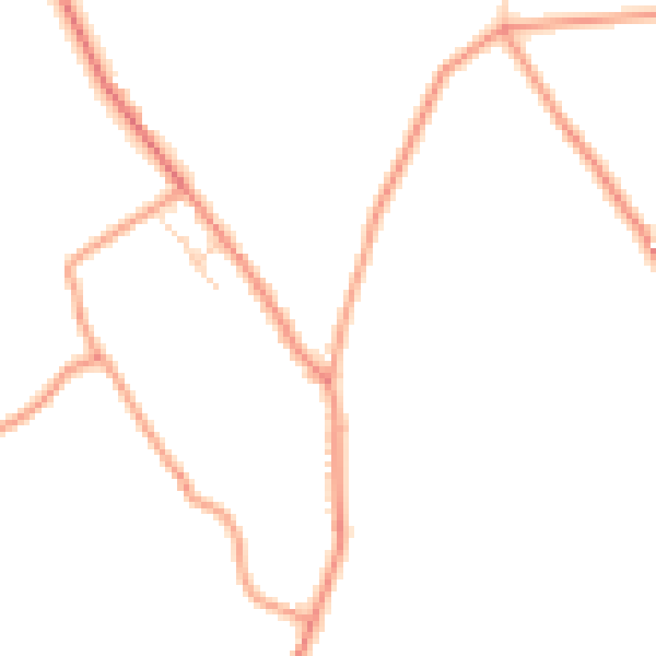 Daytime road noise heatmap for SP11 0DF