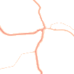 Daytime road noise heatmap for SP11 0JL