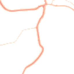 Daytime road noise heatmap for SP11 0JN
