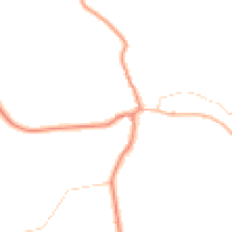 Daytime road noise heatmap for SP11 0JS