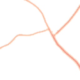 Daytime road noise heatmap for SP11 0JU