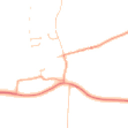 Daytime road noise heatmap for SP11 0RB