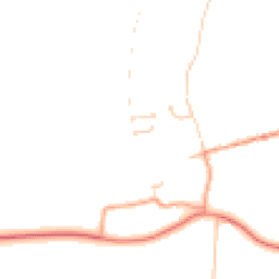 Daytime road noise heatmap for SP11 0RP