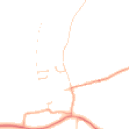 Daytime road noise heatmap for SP11 0RQ