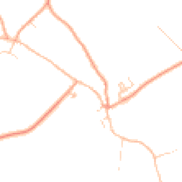 Daytime road noise heatmap for SP11 6BA