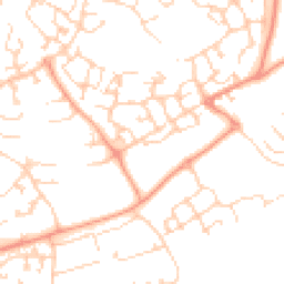 Daytime road noise heatmap for SP11 6FY