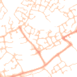 Daytime road noise heatmap for SP11 6GB