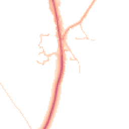 Daytime road noise heatmap for SP11 6HG