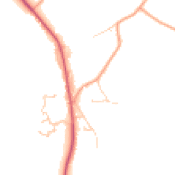 Daytime road noise heatmap for SP11 6HP