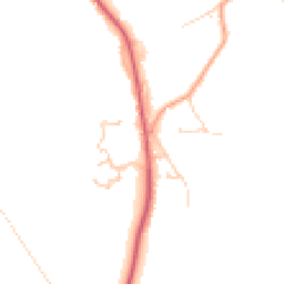 Daytime road noise heatmap for SP11 6HQ