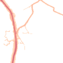 Daytime road noise heatmap for SP11 6HS