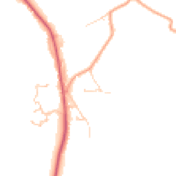 Daytime road noise heatmap for SP11 6HT