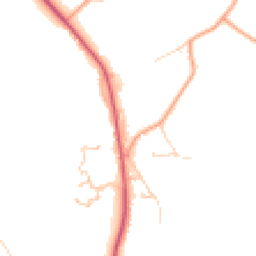 Daytime road noise heatmap for SP11 6JT