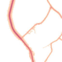 Daytime road noise heatmap for SP11 6JY