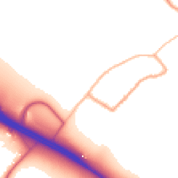 Daytime road noise heatmap for SP11 6NL