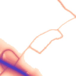 Daytime road noise heatmap for SP11 6NN