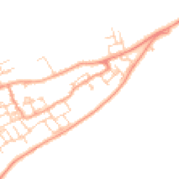 Daytime road noise heatmap for SP11 6SJ