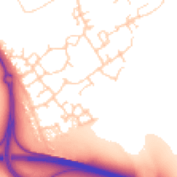 Daytime road noise heatmap for SP11 6TE