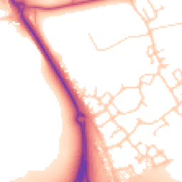 Daytime road noise heatmap for SP11 6TP