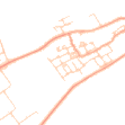 Daytime road noise heatmap for SP11 6UZ