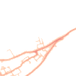 Daytime road noise heatmap for SP11 6WA