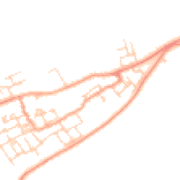 Daytime road noise heatmap for SP11 6WG