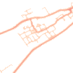 Daytime road noise heatmap for SP11 6XH