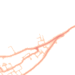 Daytime road noise heatmap for SP11 6XN